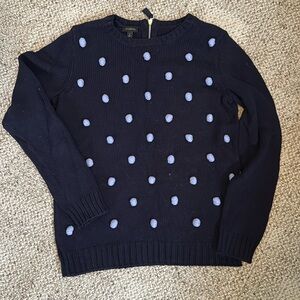 EUC talbots Pom sweater